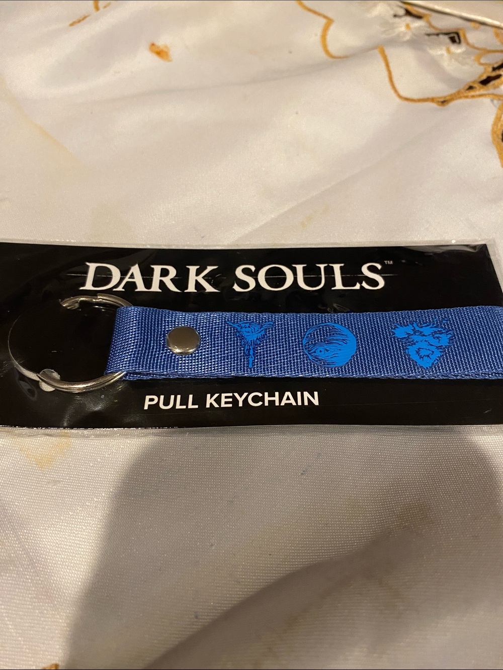 Blue Pull Keychain - Official Branded Accessory